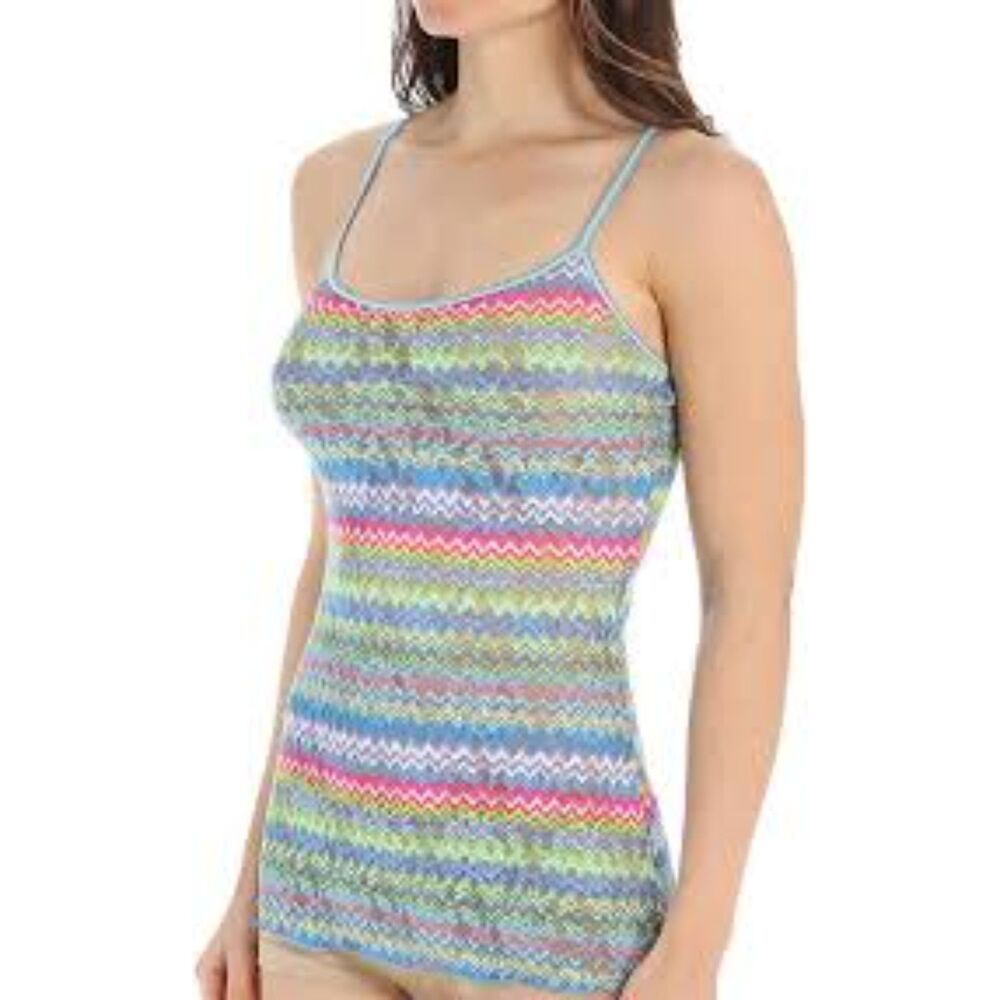 Hanky Panky Medium M Lace Classic Cami NWOT Chevron pattern